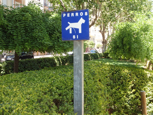 Sign on the East-Side Greenway.